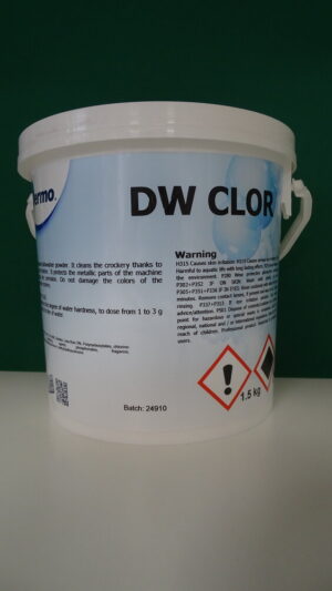 ХЛОРИРАН ПРАХ ЗА СЪДОМИЯЛНА МАШИНА - DW CLOR 1,5 kg