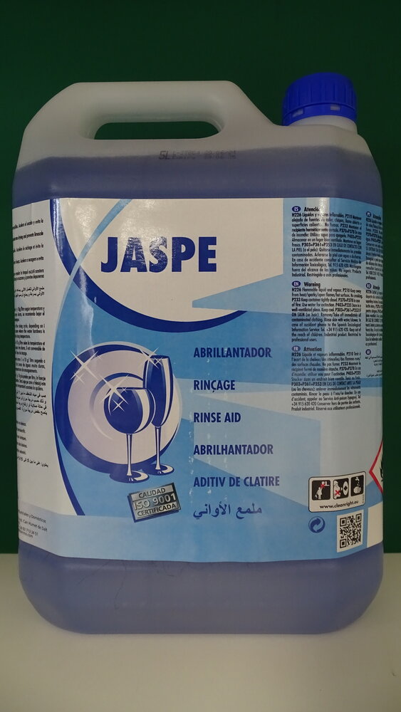 ТЕЧНОСТ ЗА ПОЛИРАНЕ И СУШЕНЕ НА СЪДОВЕ - JASPE 5l