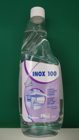 ПОЧИСТВАЩ ПРЕПАРАТ ЗА НЕРЪЖДАЕМА СТОМАНА - INOX 100 750 ml