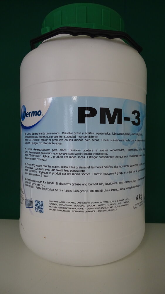 ПАСТА ЗА ИЗМИВАНЕ И ЗАЩИТА НА РЪЦЕТЕ - PM-3 4 kg