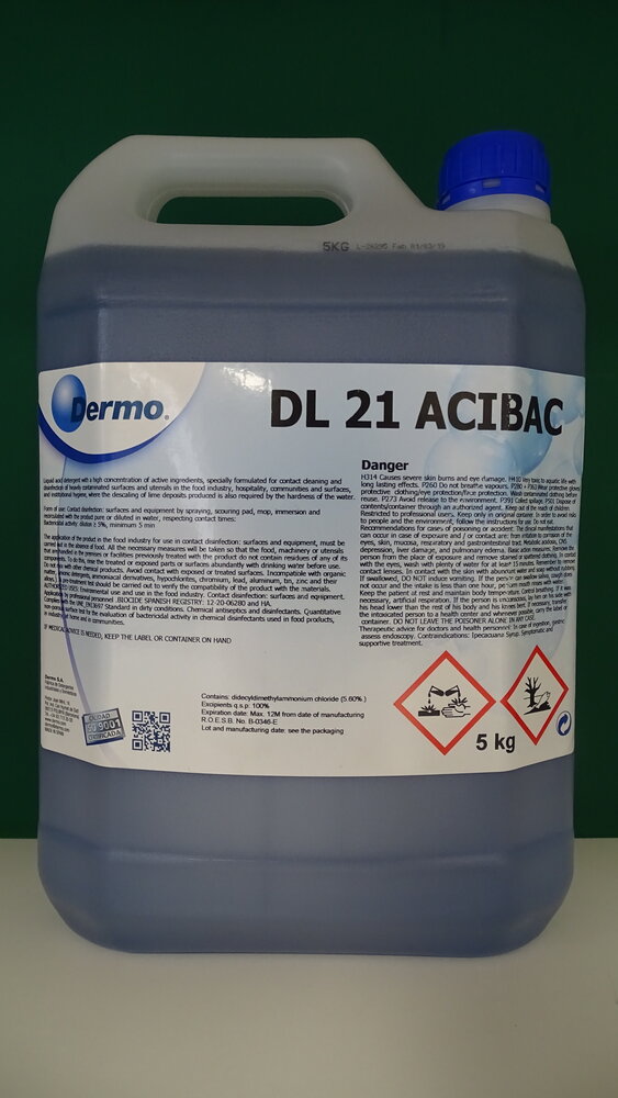 191.jpg ДЕЗИНФЕКТАНТ - DL 21 ACIBAC 5 kg