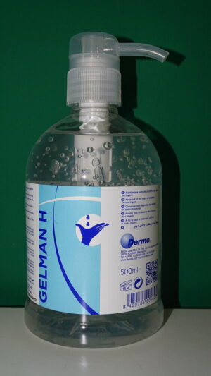 196.jpg ДЕЗИНФЕКЦИРАЩ ГЕЛ - GELMAN H gel 500 ml