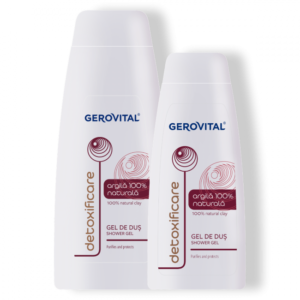 GEROVITAL 100% натурален душ гел с глина 400 мл