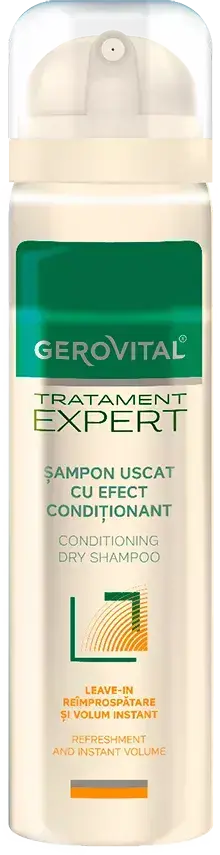 GEROVITAL sampon Uscat cu Efect Conditionant 200 ml