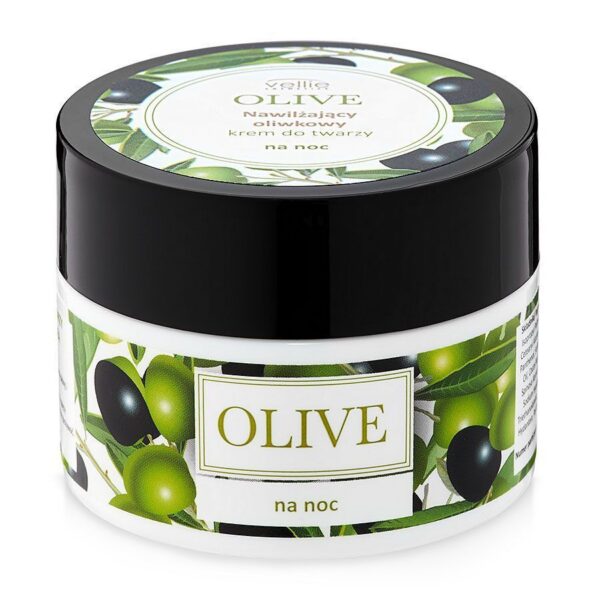 Vellie Olive хидратиращ маслинен крем за лице за нощен, 50 мл